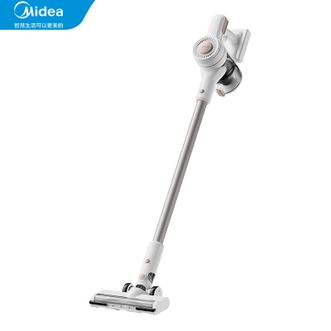 美的/Midea  无线吸尘器家用P80手持推杆地毯两用 大吸力吸尘器 大功率轻便清洁机