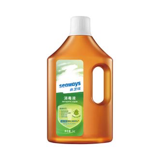 水卫仕/SEAWAYS  消毒液  厨房家具瓷砖地板消毒剂  1L*1瓶  松木清香