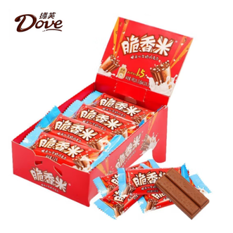 德芙（Dove）  脆香米脆米心整盒12g*16家庭装192g