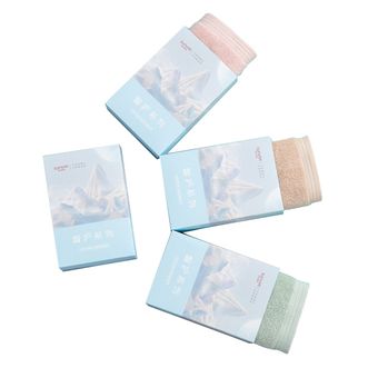 孚日艾美利亚5A抗菌毛巾单条礼盒装 34*72cm 105g 1条颜色随机发货 SUN22603-A