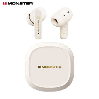 魔声/Monster  ANC 智能降噪蓝牙耳机 QM10 2025新款无线入耳式-52dB主动降噪 42h长续航 金标音质运动游戏低延迟耳机 米色/星耀金