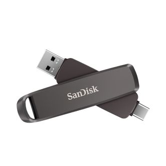 闪迪/SanDisk  512GB Type-C USB3.2高速手机固态U盘 便携双接口旋转金属优盘DDE1 手机电脑两用数据恢复安全加密闪存盘