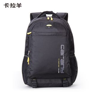 卡拉羊  中学生书包大容量初中生双肩包男女学生旅行休闲背包CX5558