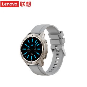 联想（Lenovo）  智能手表 Watch Pro 钛金色 1.43英寸高清大屏3ATM防水运动 蓝牙高清通话健康监测