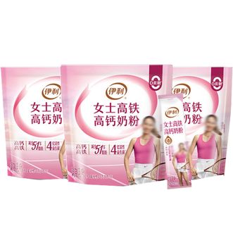 伊利  女士高铁高钙400g营养奶粉*3袋