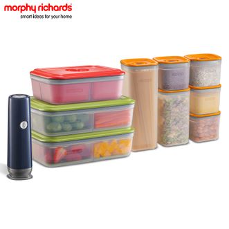 摩飞 /Morphy Richards  无线真空保鲜机保鲜套装家用大吸力包装机真空棒干湿两用长续航食材保鲜机