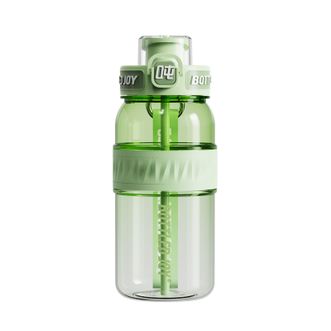 吨吨BOTTLEDJOY  畅吨吨渐变吨吨桶大容量水杯运动水壶耐高温畅吨吨塑料杯   绿草如茵750ml   D18
