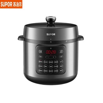 苏泊尔（SUPOR）  电压力锅SY-80YC17 大容量电高压锅家用8升蒸煮多用锅双层蒸屉大面板24小时预约一键排压
