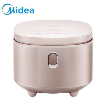 美的/Midea  低糖电饭煲4L智能米汤分离沥米饭316L不锈钢0涂层智能预约电饭锅MB-4E62LS