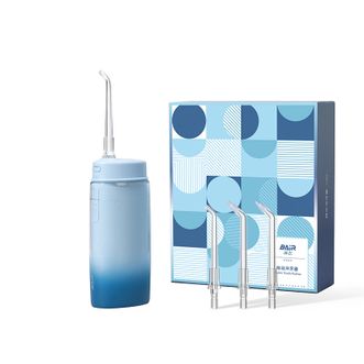 拜尔（BAIR）  迷你冲牙器便携式正畸电动洗牙器家用洁牙水牙线冲洗器蓝屿/V2