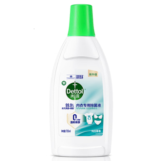 滴露/Dettol  内衣专用除菌液  内衣裤清洁剂  杀菌除螨除味  纯白椰香  750ml