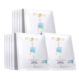 欧莱雅（LOREAL）  奶白面膜15片    无包装盒  补水保湿