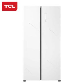 TCL  556L对开门冰箱大容量双变频一级能效风冷无霜冰箱 R556S3-S 白色系