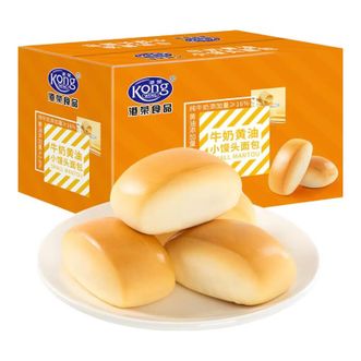 港荣  牛奶黄油 小馒头 400克 盒
