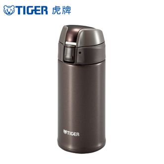 虎牌（TIGER）   保温杯不锈钢便携保温保冷 男女便携办公水杯350ml 棕色