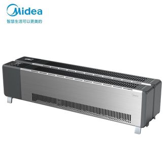 美的/Midea  石墨烯踢脚线取暖器家用浴室防水电暖器移动地暖取暖神器NDT-GTX