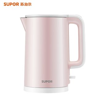 苏泊尔（SUPOR）  电水壶1.5L大容量家用无缝内胆保温烫自动断电不锈钢内胆烧水壶