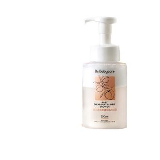 babycare宝宝洗发沐浴二合一沐浴露330ml*1瓶婴幼儿童桃叶清透柔嫩泡泡沐浴露洗发水