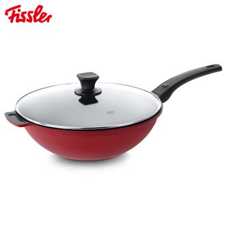 菲仕乐 食小色系列32厘米深型不粘煎炒锅家用炒菜锅 EMW-AL321001