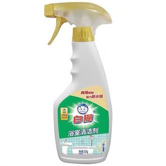 白猫  浴室清洁剂  520g  家用清洁去污渍