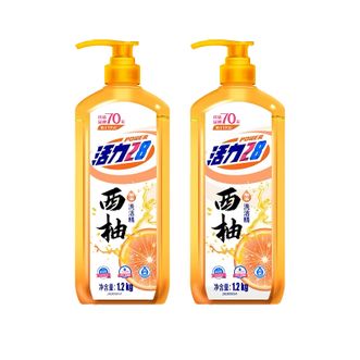 活力28  家庭洗护清洁 西柚洗洁精1.2kg*2瓶
