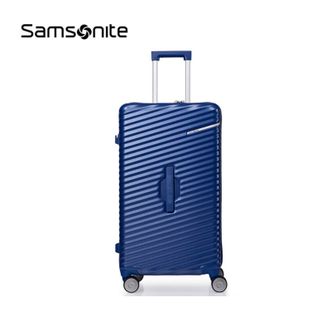 新秀丽/Samsonite  新款 窄版黄金比例拉杆箱 出行旅行箱 行李箱 PC材质 27英寸（ 蓝色 ）