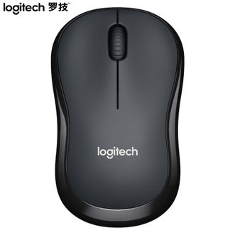 罗技（Logitech）M220静音无线鼠标、办公鼠标对称鼠标、带无线微型接收器