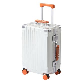 Elle  20寸时尚撞色铝框行李箱 结实耐用旅行箱出国 ELDL813-20