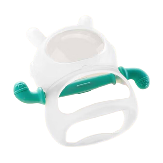 英氏（YEEHOO）  婴儿磨牙防吃手神器安抚宝宝可啃咬 蓝