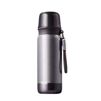 TKK  悦途子弹头保温杯外出便携式316不锈钢泡茶水杯500ml  玛瑙紫  TKK2035