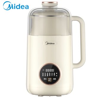 美的/Midea  豆浆机  家用多功能迷你低音降噪破壁机 全自动免煮免过滤五谷杂粮榨汁机 【柔声安睡仓】 J10B-FG80E39