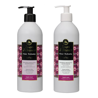 东方宝石  丝滑蓬松轻盈 柔情花香（洗发水+护发素）各500ml