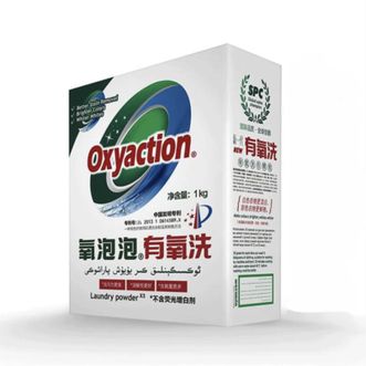 氧泡泡  有氧洗衣颗粒1kg/盒 去黄洗衣粉去渍去污泡泡粉