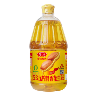 鲁花  香味经典5S压榨特香花生油1.8L