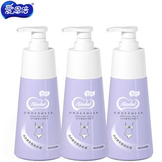 爱恩倍  内衣内裤清洗液内衣洗衣液专用天然洁净500ml*3瓶