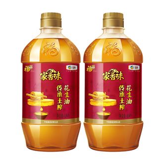 福临门  传承土榨花生油  传承土榨三重提香食用油 1.8L桶装 新旧包装随机