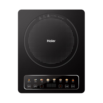 海尔（Haier）  电磁炉 2200W大功率 按键调节耐用面板 家用电磁灶火锅炉升级款