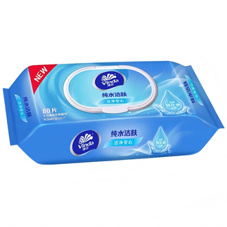 维达  超净化纯水湿巾80片单包