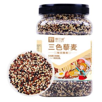 野三坡 红白黑三色藜麦1000g 野三坡 红白黑三色藜麦1000g