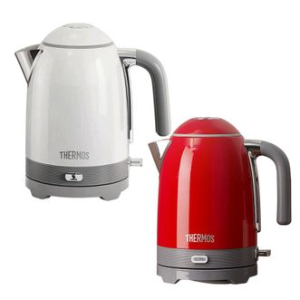 膳魔师（THERMOS）  电热水壶 恒温保温一体无缝内胆泡茶家用 大容量316L不锈钢烧水壶EHA-1332A 1.7L