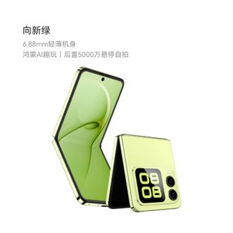 华为/Huawei  nova Flip小折叠 向新绿 轻薄可靠 鸿蒙AI趣玩 后置5000万悬停自拍智能手机