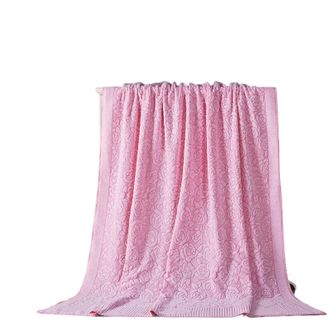恒源祥 欧亚毛巾被粉色 HYXM101 150*200CM 恒源祥 欧亚毛巾被粉色 HYXM101 150*200CM