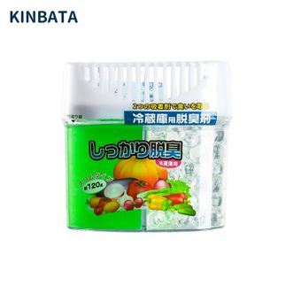 kinbata  冰箱除味盒除臭剂家用保鲜除异味冰箱除臭盒 绿茶味       N-975