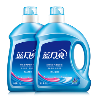 蓝月亮  洗衣液 3000g*2瓶  护色增艳 持久留香 温和配方  轻松解决污渍难题