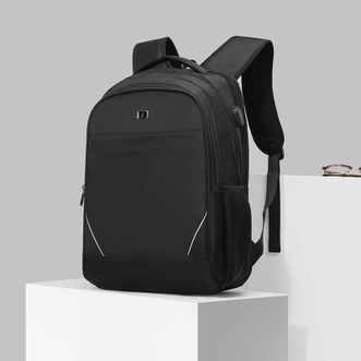 稻草人双肩包男女15.6英寸大容量笔记本电脑包多功能旅行出差背包防泼水商务休闲学生书包