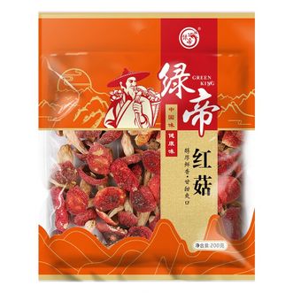 绿帝  红菇200g