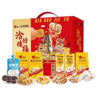 洽洽   &徐福记休闲食品洽好接福1923g
