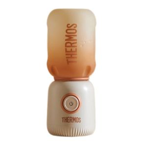 膳魔师（THERMOS）  便携榨多功能旅行家用小型榨汁机 奶茶色
