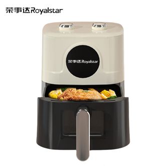 荣事达/Royalstar  空气炸锅5L家用大容量多功能一体机轻烟少油不粘易洗电炸锅