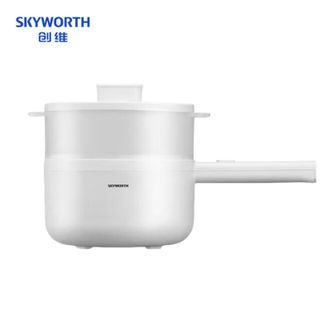 创维（Skyworth）多功能锅电热锅1-2人1.8L泡面电煮锅F211